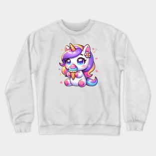 Unicorn Ice Cream Dreams Crewneck Sweatshirt